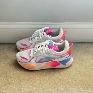 Multi-colored Puma RS-X ( will be cleaned prior to shipping )